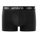 Lot de 3 Boxers homme Coton Noir Uni - Umbro