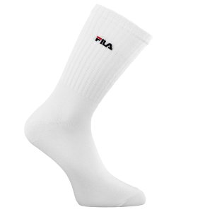 Lot de 6 Paires de Chaussettes homme Tennis Sportif Blanc/Vert pâle/Rose pâle Uni - Fila