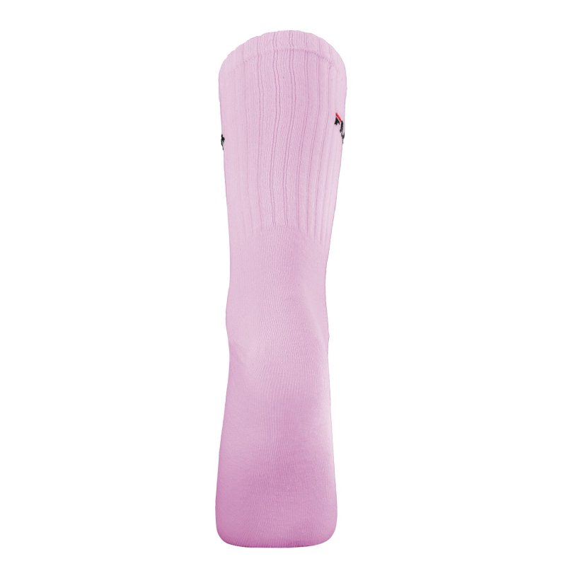 Lot de 6 Paires de Chaussettes homme Tennis Sportif Blanc/Vert pâle/Rose pâle Uni - Fila