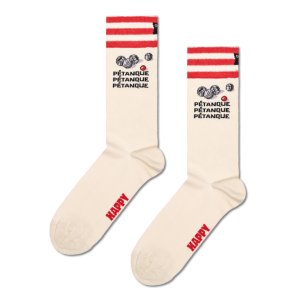Paire de Chaussettes homme Ville Beige/Rouge/Noir/Gris Imprimé - Happy Socks