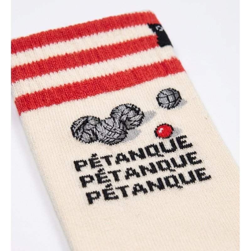 Paire de Chaussettes homme Ville Beige/Rouge/Noir/Gris Imprimé - Happy Socks