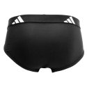 Lot de 2 Slips homme Coton Noir Uni - Adidas