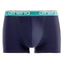 Lot de 3 Boxers homme Coton bio Bleu Marine/Vert/Turquoise - Athena