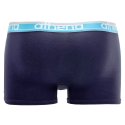 Lot de 3 Boxers homme Coton bio Bleu Marine/Vert/Turquoise - Athena