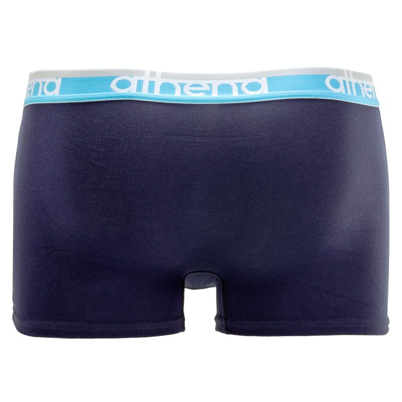 Lot de 3 Boxers homme Coton bio Bleu Marine/Vert/Turquoise - Athena