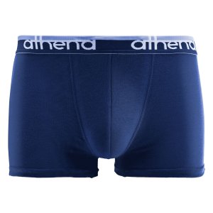 Lot de 3 Boxers homme Coton bio Bleu Marine/Vert/Turquoise - Athena