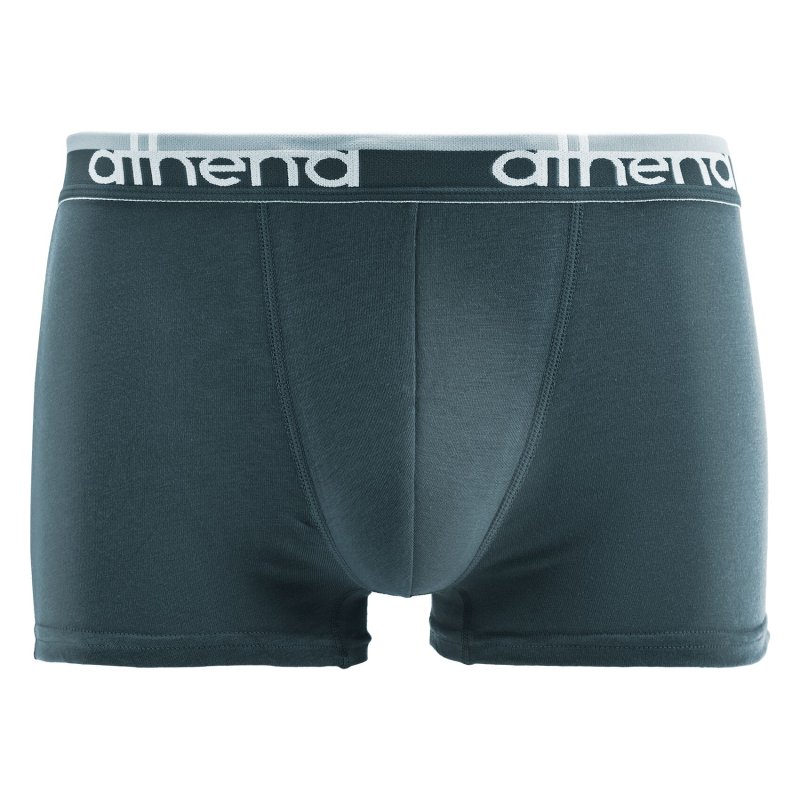 Lot de 3 Boxers homme Coton bio Bleu Marine/Vert/Turquoise - Athena