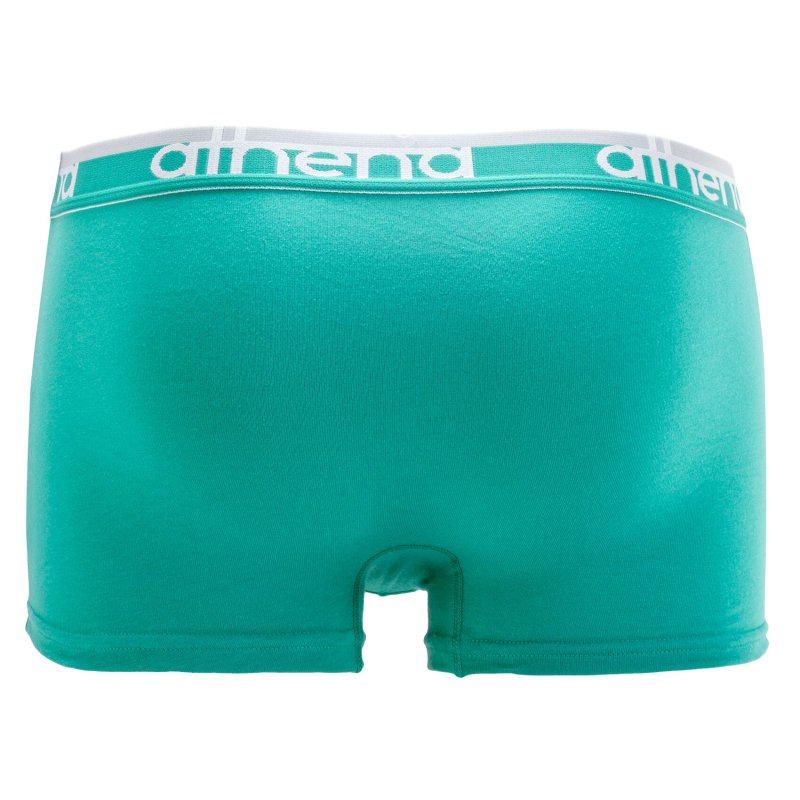 Lot de 3 Boxers homme Coton bio Bleu Marine/Vert/Turquoise - Athena