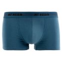 Lot de 3 Boxers homme Coton Camel/Kaki/Bleu Pétrole - Athena
