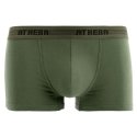 Lot de 3 Boxers homme Coton Camel/Kaki/Bleu Pétrole - Athena