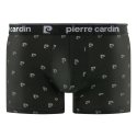Lot de 4 Boxers homme Coton Noir/Gris Imprimé - Pierre Cardin - Photo 3