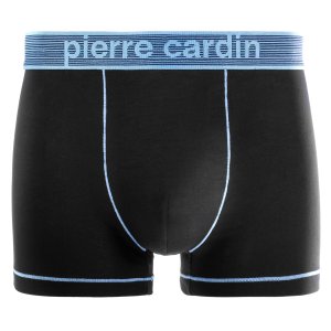 Lot de 4 Boxers homme Modal / Viscose Noir/Bleu/Rouge Uni - Pierrecardin
