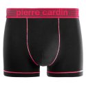 Lot de 4 Boxers homme Modal / Viscose Noir/Bleu/Rouge Uni - Pierrecardin