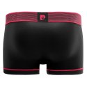 Lot de 4 Boxers homme Modal / Viscose Noir/Bleu/Rouge Uni - Pierrecardin