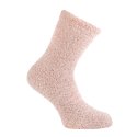 Lot de 4 Paires de Chaussettes femme Tennis CasualGris/Rose /Blanc/Noir Uni - Pierrecardin