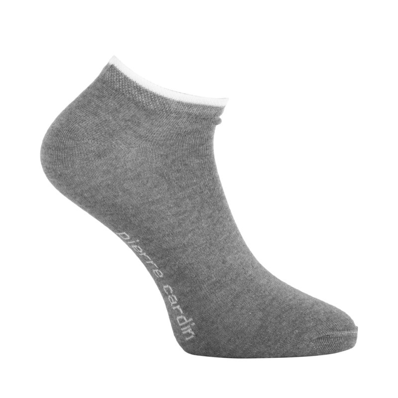 Lot de 5 Paires de Chaussettes femme Socquettes ModeNoir/Beige/Blanc/Gris Uni - Pierrecardin