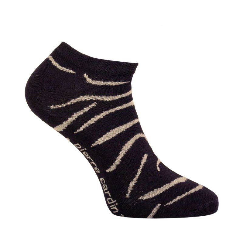 Lot de 5 Paires de Chaussettes femme Socquettes ModeNoir/Beige/Blanc/Gris Uni - Pierrecardin
