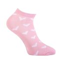Lot de 5 Paires de Chaussettes femme Socquettes ModeRose/Blanc/Noir/Bleu marine Uni - Pierrecardin