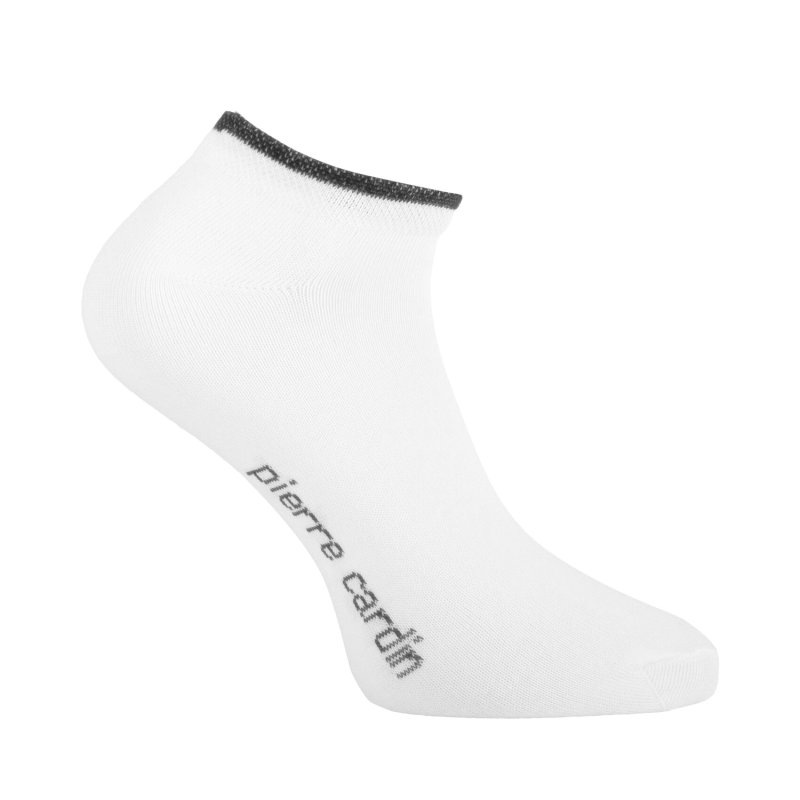 Lot de 5 Paires de Chaussettes femme Socquettes ModeRose/Blanc/Noir/Bleu marine Uni - Pierrecardin