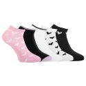 Lot de 5 Paires de Chaussettes femme Socquettes ModeRose/Blanc/Noir/Bleu marine Uni - Pierrecardin