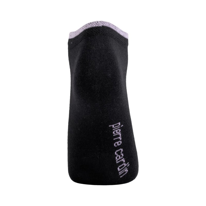 Lot de 5 Paires de Chaussettes femme Socquettes ModeRose/Blanc/Noir/Bleu marine Uni - Pierrecardin