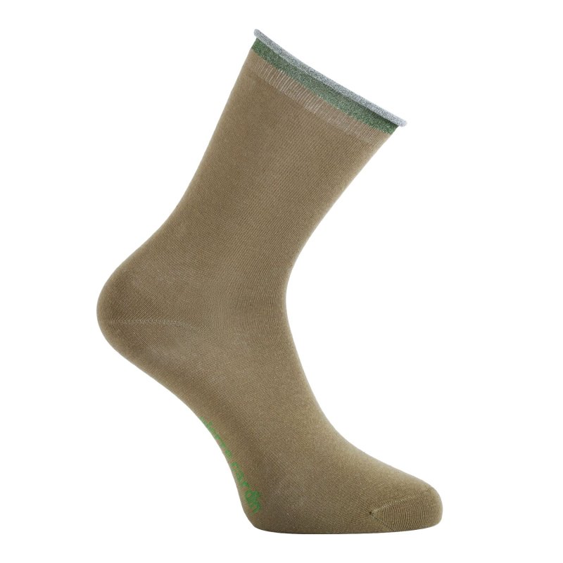 Lot de 6 Paires de Chaussettes femme Ville ModeGris/Kaki/Beige/Rose clair/Rose/Bleu Uni - Pierrecardin