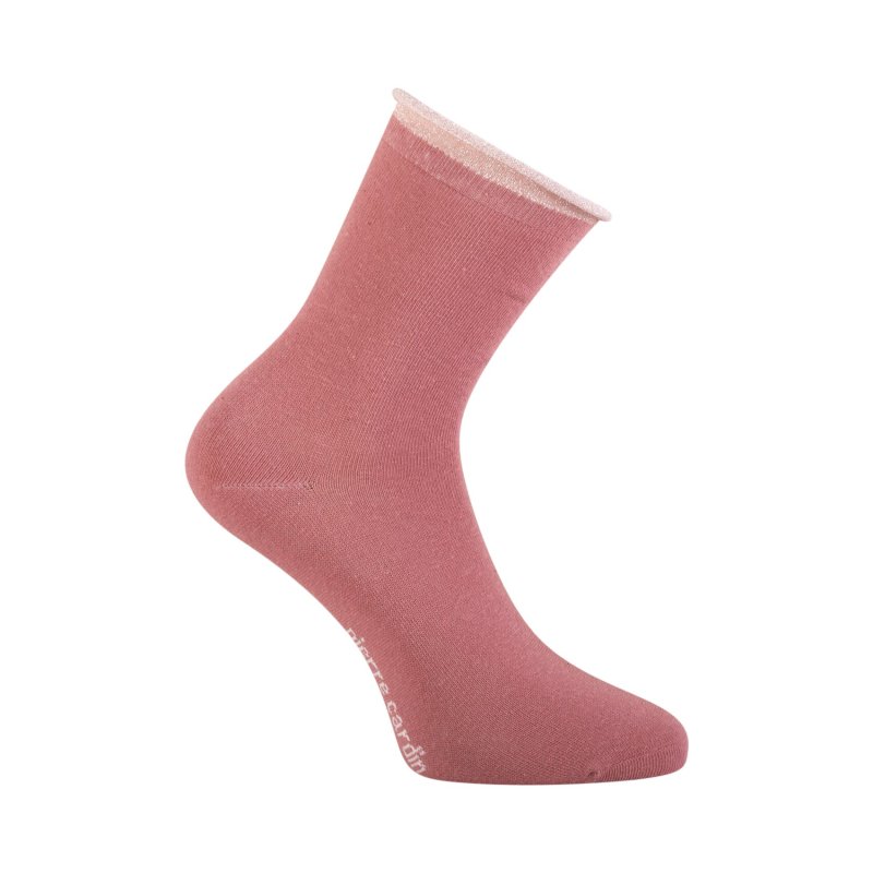 Lot de 6 Paires de Chaussettes femme Ville ModeGris/Kaki/Beige/Rose clair/Rose/Bleu Uni - Pierrecardin