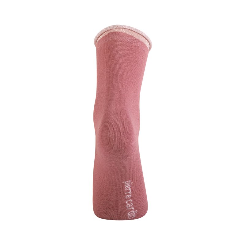 Lot de 6 Paires de Chaussettes femme Ville ModeGris/Kaki/Beige/Rose clair/Rose/Bleu Uni - Pierrecardin