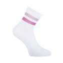 Lot de 6 Paires de Chaussettes femme Tennis SportifBlanc/Bleu/Rose/Violet/Gris Uni - Pierrecardin