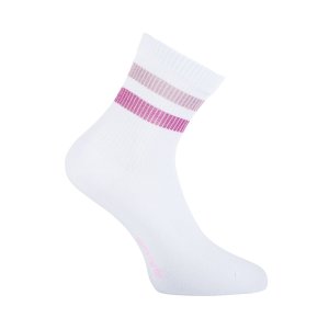 Lot de 6 Paires de Chaussettes femme Tennis SportifBlanc/Bleu/Rose/Violet/Gris Uni - Pierrecardin