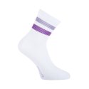 Lot de 6 Paires de Chaussettes femme Tennis SportifBlanc/Bleu/Rose/Violet/Gris Uni - Pierrecardin