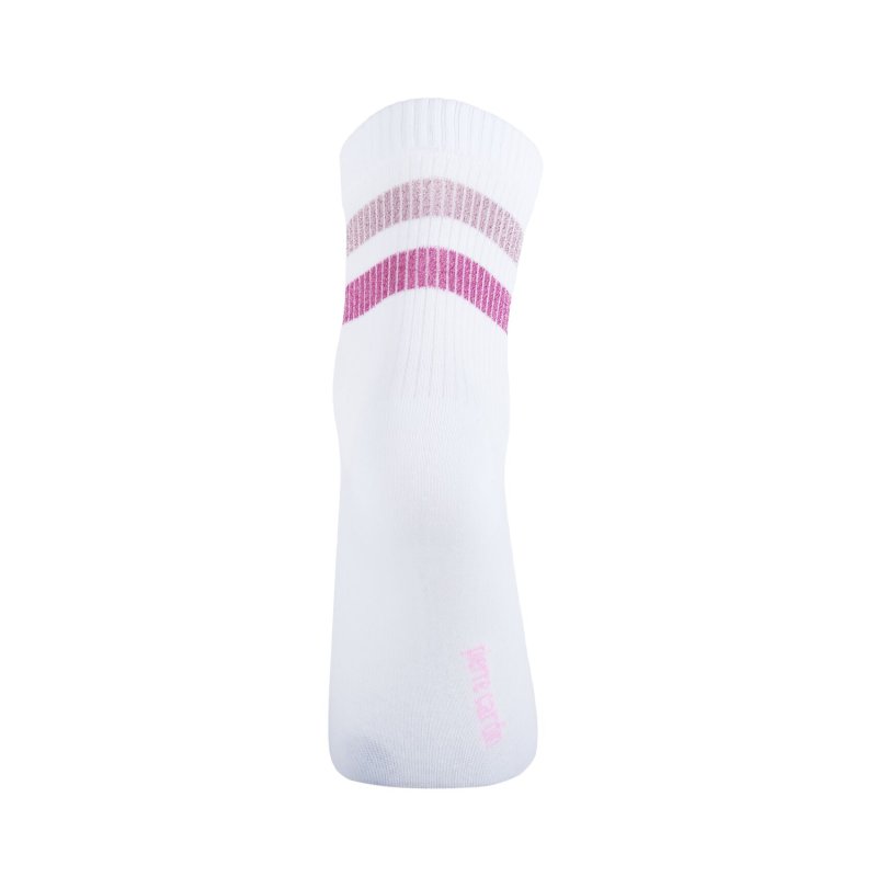 Lot de 6 Paires de Chaussettes femme Tennis SportifBlanc/Bleu/Rose/Violet/Gris Uni - Pierrecardin