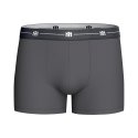 Lot de 3 Boxers homme Coton Gris foncé/Bleu marine foncé/Noir - Impetus