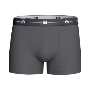 Lot de 3 Boxers homme Coton Gris foncé/Bleu marine foncé/Noir - Impetus