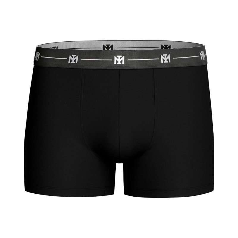 Lot de 3 Boxers homme Coton Gris foncé/Bleu marine foncé/Noir - Impetus