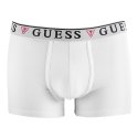 Lot de 3 Boxers homme Coton Blanc/Gris clair/Noir Uni - Guess