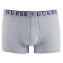 Lot de 3 Boxers homme Coton bio Gris/Noir/Bleu Uni - Guess