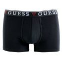 Lot de 3 Boxers homme Coton bio Gris/Noir/Bleu Uni - Guess