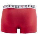 Lot de 3 Boxers homme Coton Bleu/Noir/Rouge Uni - Guess