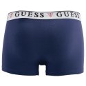 Lot de 3 Boxers homme Coton Bleu/Noir/Rouge Uni - Guess