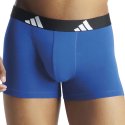 Lot de 3 Boxers homme Coton Noir/Blanc/Bleu Foncé - Adidas