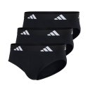 Lot de 3 Slips homme Coton Noir - Adidas