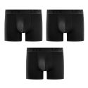 Lot de 3 Boxers Premium Homme Coton Noir Unis- Levis