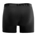Lot de 3 Boxers Premium Homme Coton Noir Unis- Levis