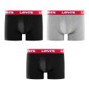Lot de 3 boxers homme Coton Noir/Gris - Levis