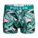 Boxer homme Polyester Vert/Rose/Blanc Imprimé - Pull In
