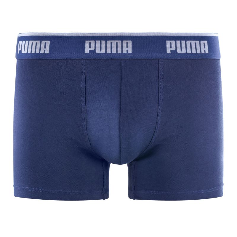 Lot de 3 Boxers homme Coton Bleu Marine/Gris/Rouge Everyday Basics - Puma
