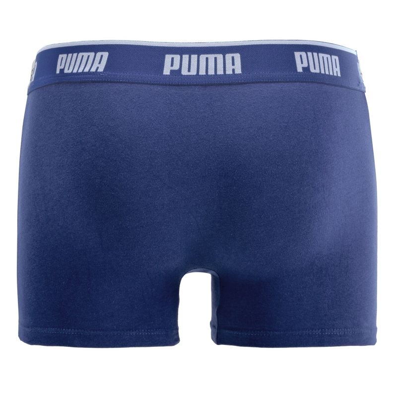 Lot de 3 Boxers homme Coton Bleu Marine/Gris/Rouge Everyday Basics - Puma