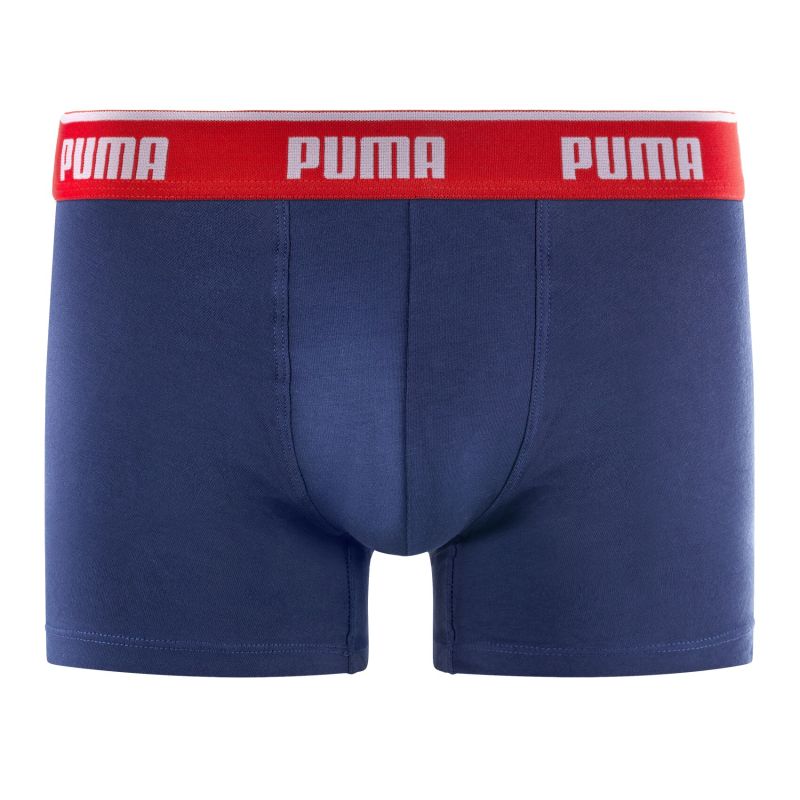 Lot de 3 Boxers homme Coton Bleu Marine/Gris/Rouge Everyday Basics - Puma