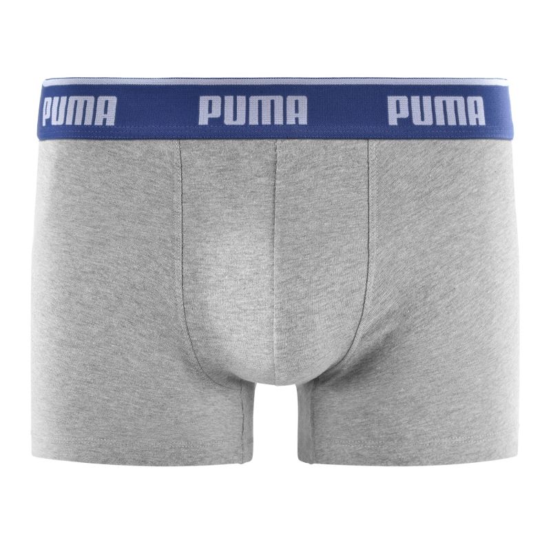 Lot de 3 Boxers homme Coton Bleu Marine/Gris/Rouge Everyday Basics - Puma